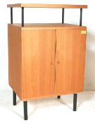 1980’S TEAK WOOD BEDSIDE CABINET / CUPBOARD