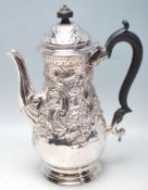 ANTIQUE STYLE VICTORIAN REVIVAL SILVER PLATED TEAPOT