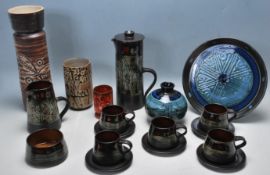 COLLECTION OF RETRO STUDIO ART POTTERY