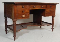 EARLY 20TH CENTURY MAHOGANY WRITING DESK