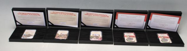 MINT LIMITED EDITION PADDINGTON AND SHERLOCK 50P'S