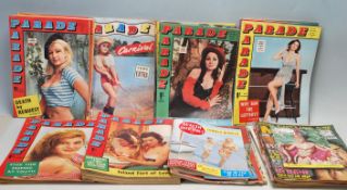 LARGE QUANTITY OF 1960’S PARADE MEN MAGAZINES