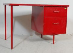 RETRO 20TH CENTURY INDUSTRIAL METAL DESK