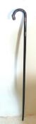 LATE 19TH CENTURY VICTORIAN GENTLEMAN'S WALKING STICK CANE