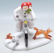THE SNOWMAN - COALPORT - HOLD ON TIGHT LIMITED EDITION FIGURINE