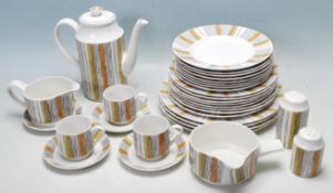 RETRO VINTAGE MIDWINTER SIENNA DINNER SERVICE