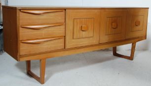 1970’S TEAK WOOD VENEER SIDEBOARD CREDENZA