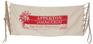 RETRO 20TH CENTURY ADVERTISING HAMMOCK FOR APPLETON JAMAICA RUM