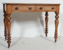 19TH CENTURY VICTORIAN WRITING DESK / HALL TABLE