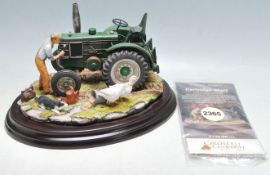 COUNTRY LEGACY - 02365 - FIELD MARSHALL CARTRIDGE START - TRACTOR STATUE