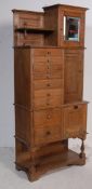 EARLY 20TH CENTURY ART DECO ERA OAK DENTISTS CABINET