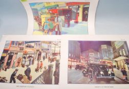 THRE VINTAGE RETRO 20TH CENTURY CLASSROOM POSTERS / EDUCATIONAL SCHOOL POSTERS
