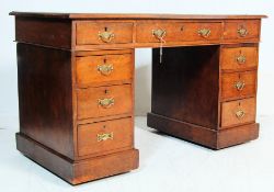 ANTIQUE VICTORIAN WALNUT WRITING DESK
