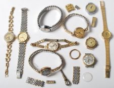 GROUP OF 20TH CENTURY LADIES COCKTAIL WATCHES