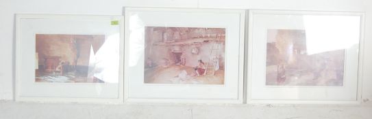 AFTER SIR WILLIAM RUSSELL FLINT - COLLECTION OF THREE PRINTS