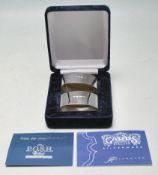 HALLMARKED STERLING SILVER NAPKIN RINGS