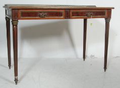 ANTIQUE EARLY 19TH CENTURY GEORGIAN MAHOGANY WRITING DESK