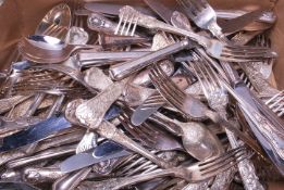 QUANTITY OF 20TH CENTURY SILVER PLATED CUTLERY