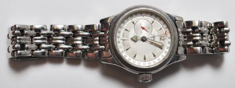 GENTLEMAN'S ORIS STAINLESS STEEL AUTOMATIC WRISTWATCH