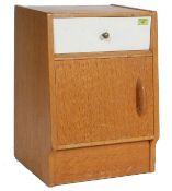 1950’S LIGHT OAK G-PLAN BEDSIDE PEDESTAL CABINET
