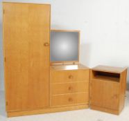RETRO 20TH CENTURY GOLDEN OAK DRESSING TABLE