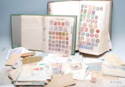 STAMP ALBUM - VICTORIAN TO 1970S / QV - QEII