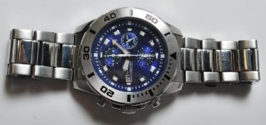 BOXED GENTLEMAN'S SEIKO CHRONOGRAPH WATCH