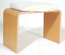 RETRO VINTAGE BENTWOOD DRESSING TABLE STOOL