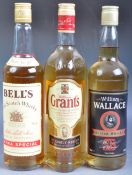 THREE BOTTLES OF SCOTCH WHISKY