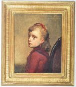 PIETER VAN HAVERMOET ( 1834-1897 ) OIL ON BOARD PAINTING