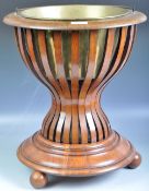 19TH CENTURY ENGLISH ANTIQUE MAHOGANY WINE BUCKET