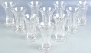 SET OF ANTIQUE VICTORIAN JELLY / FIRING GLASSES