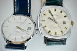 Mid Century Sekonda British / Russian USSR Gents Wristwatches x 2