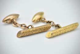 Pair of 15ct Gold Cufflinks