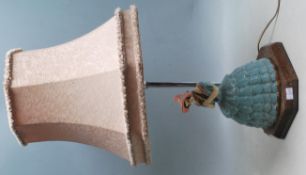 VINTAGE 20TH CENTURY CRINOLINE LADY TABLE DESK LAMP