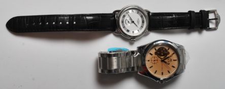GENTLEMAN'S ROTARY WRIST WATCH & MABZ LONDON WATCH