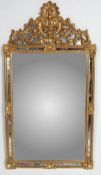 ANTIQUE REVIVAL VENETIAN STYLE OVERMANTEL - WALL MIRROR