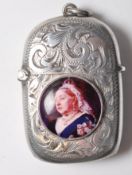 ANTIQUE VICTORIAN 19TH CENTURY VESTA CASE