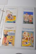 COLLECTION OF COMIC / COMEDY POSTCARDS - SAUCY SEA