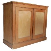 VICTORIAN 19TH CENTURY PINE SCHOOL / FACTORY CUPBOARD