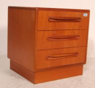 G-PLAN MID CENTURY FRESCO TEAK WOOD BEDSIDE CHEST