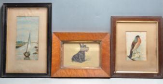 COLLECTION OF THREE EARLY 20TH CENTURY PAINTINGS