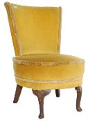1950’S QUEEN ANNE STYLE BOUDOIR / BEDROOM CHAIR