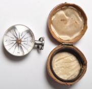 GEORGE IV J ABRAHAM SILVER COMPASS