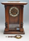 EARLY 20TH CENTURY EDWARDIAN WALL CLOCK