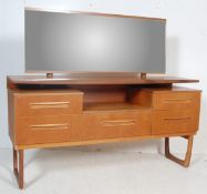 RETRO VINTAGE 1970S TEAK WOOD DRESSING TABLE