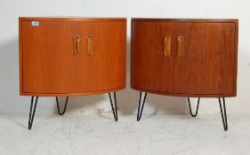 TWO 1960’S G PLAN FRESCO TEAK WOOD BEDSIDE CABINETS
