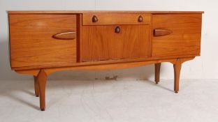 1960’S VINTAGE RETRO JENTIQUE TEAK WOOD SIDEBOARD CREDENZA