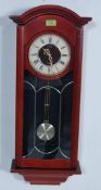 RETRO 20TH CENTURY SEIKO VENETIAN 8 DAY WALL CLOCK