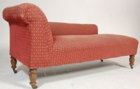 19TH CENTURY VICTORIAN CHAISE LONGUE